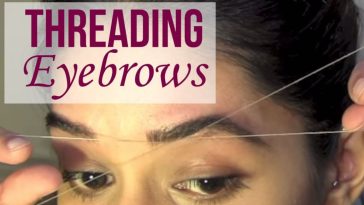 How To Thread Eyebrows At Home 3 Home Methods
